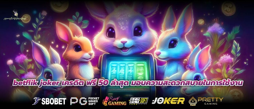 betflik joker เครดิต ฟรี 50 ล่าสุด มอบความสะดวกสบายในการใช้งาน